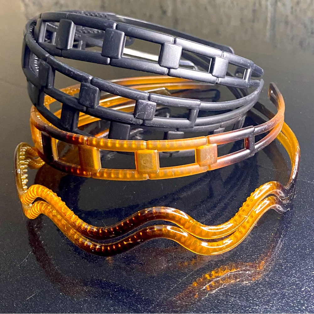 Plastic Headbands 5pc